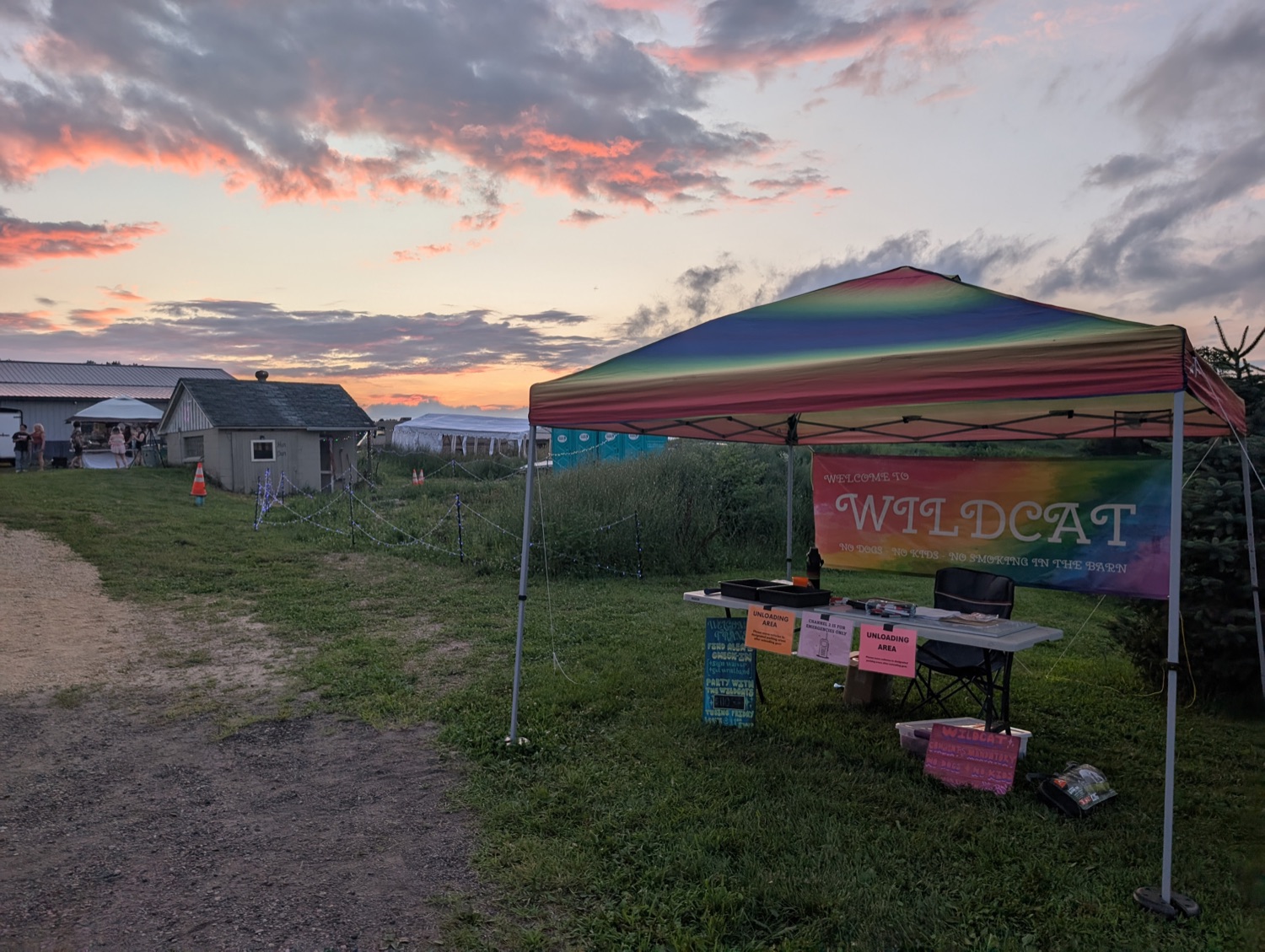 Wildcat 2025 Check In Tent