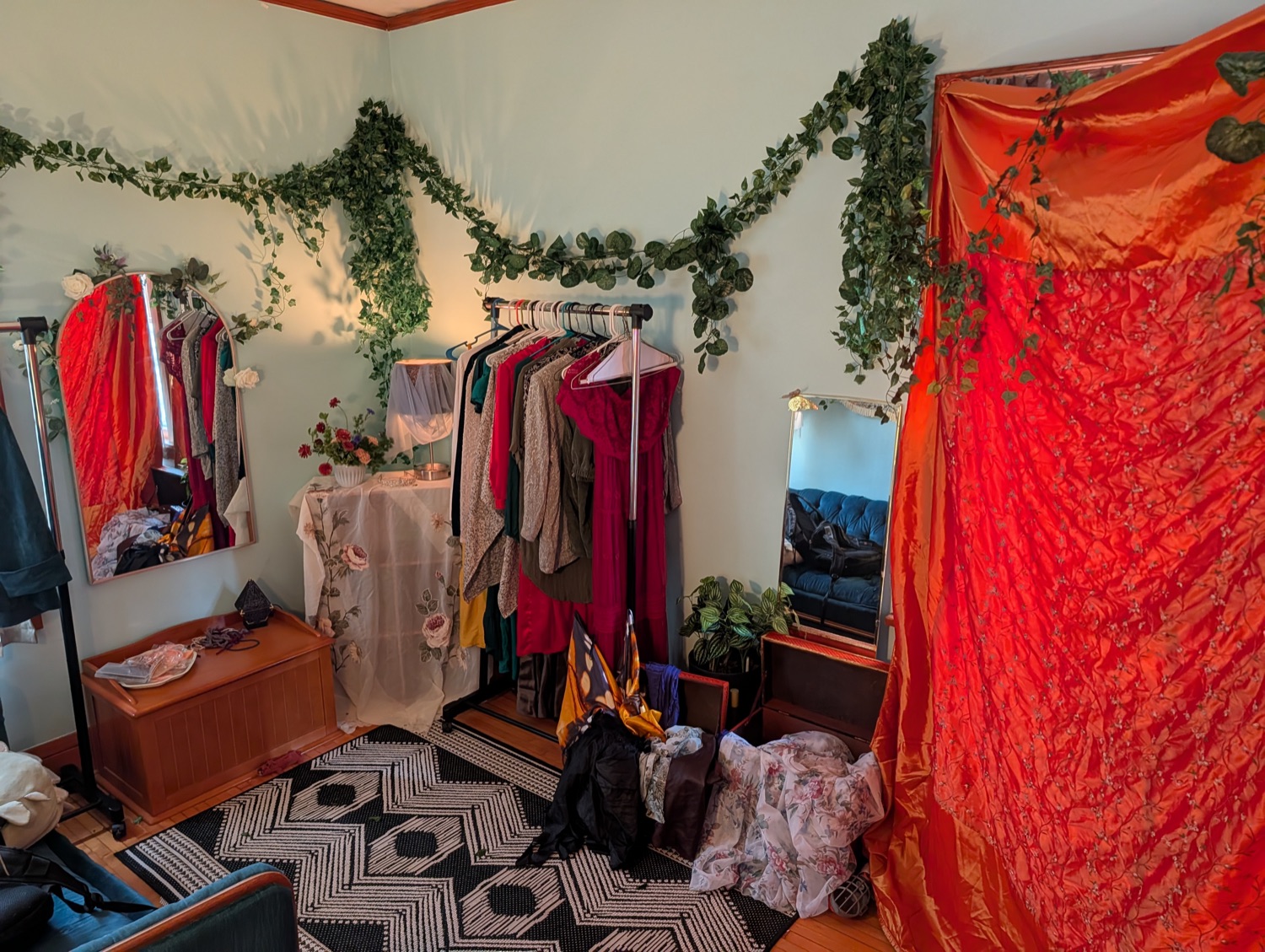 Bachelor/ette Party Dress Up and Photo Booth Room